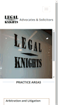 Mobile Screenshot of legalknights.in